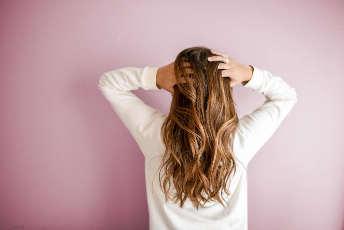 Hair and scalp care atmosphere — temporary placeholder imagery