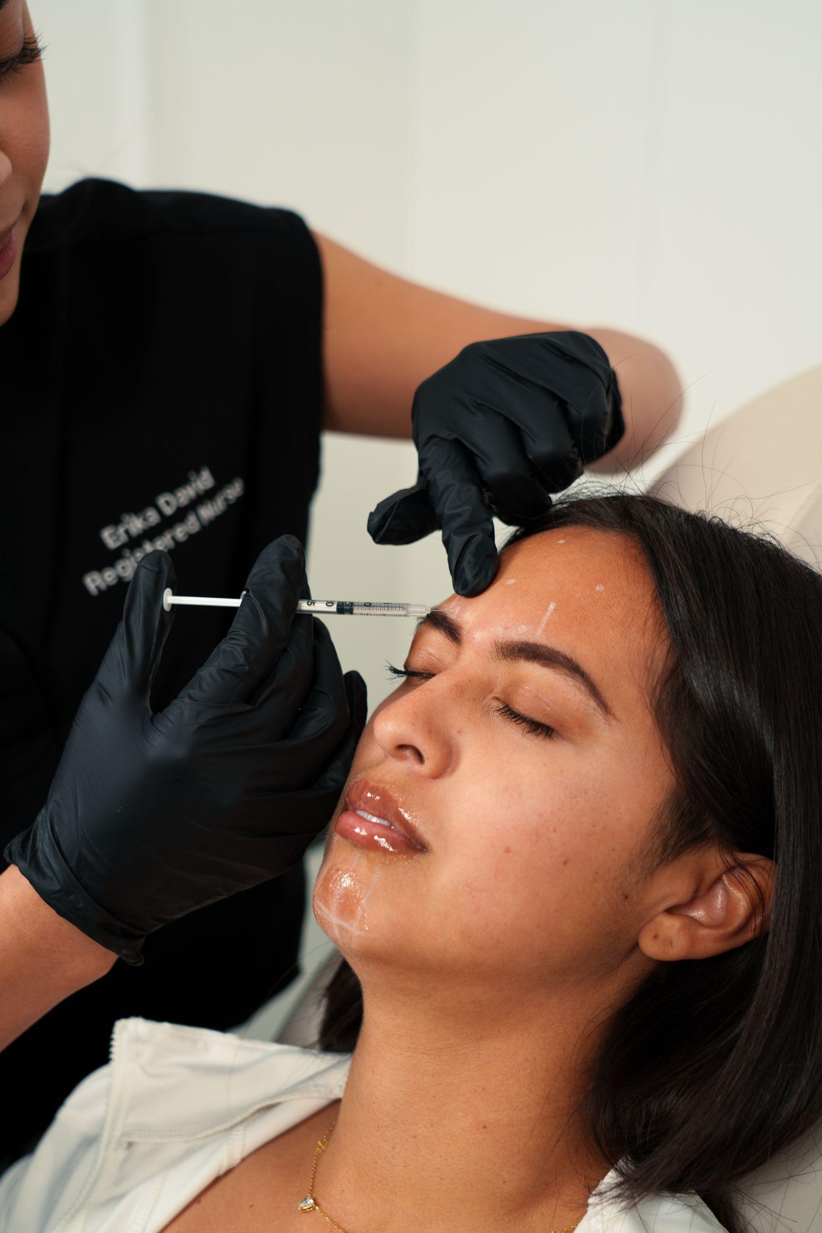 Editorial photograph related to Botox. Not a Miss Noora patient result.